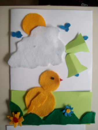 biglietto augurale per Pasqua