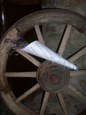 bouquet con spartito